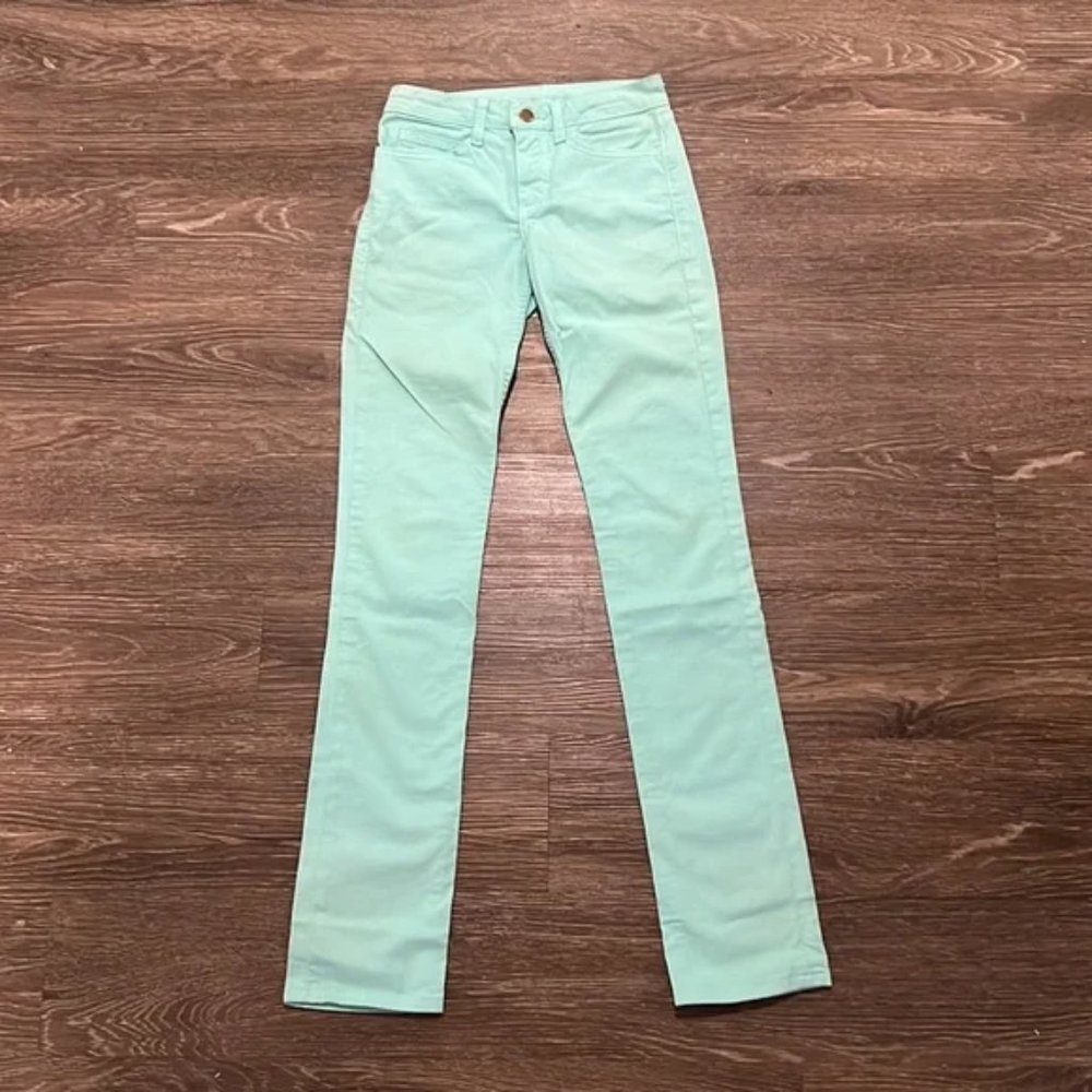 American Apparel The Slim Slack - Lite Turquoise Made in USA size 30